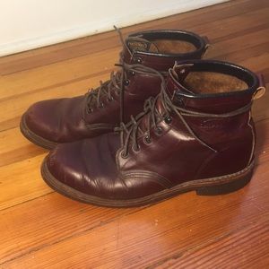 Chippewa for J.Crew plain-toe Renegade boots